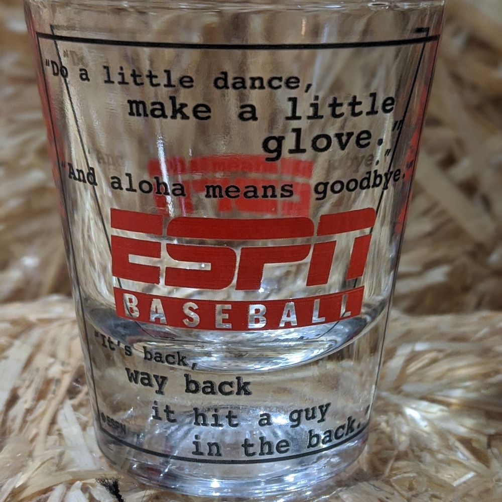 ESPN Baseball! Shot Glass - Picture 2 of 6